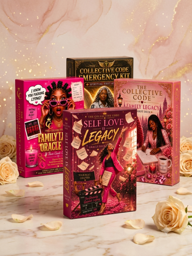 The Complete Collective Collection – 4 Tarot & Oracle Deck Set