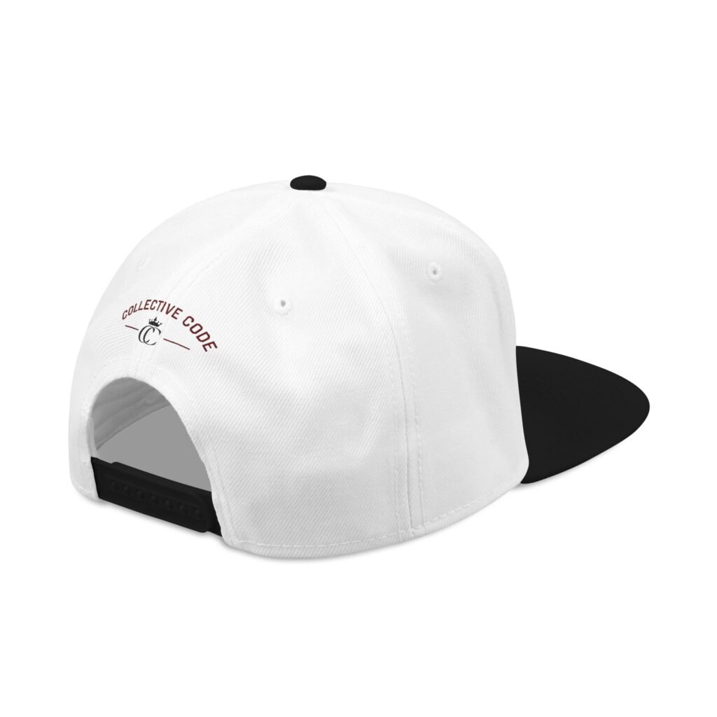 Love & Mercy embroidered Snapback | white black cap