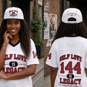 Love & Mercy embroidered Snapback | white black cap