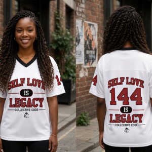 Self Love Is Legacy 144 Football Jersey | Athletic Tee